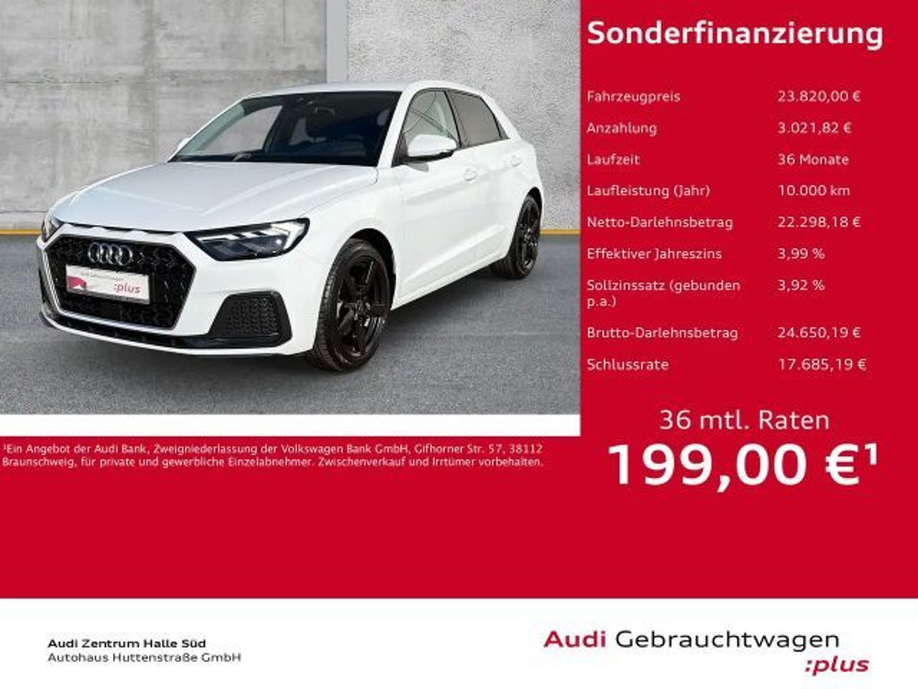 Audi A1 Sportback S-Tronic 30 TFSI