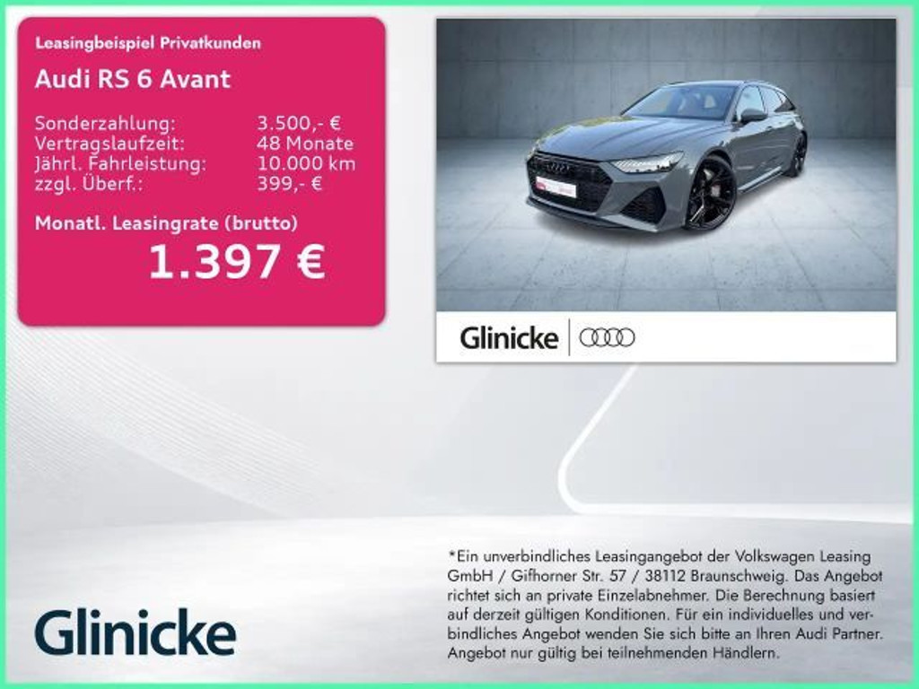 Audi RS6 Keramik/HDMatrix/Pano/StHz/HuD/RS-Aga