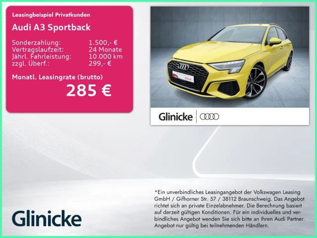 Audi A3 Sedan S-Line 35 TFSI