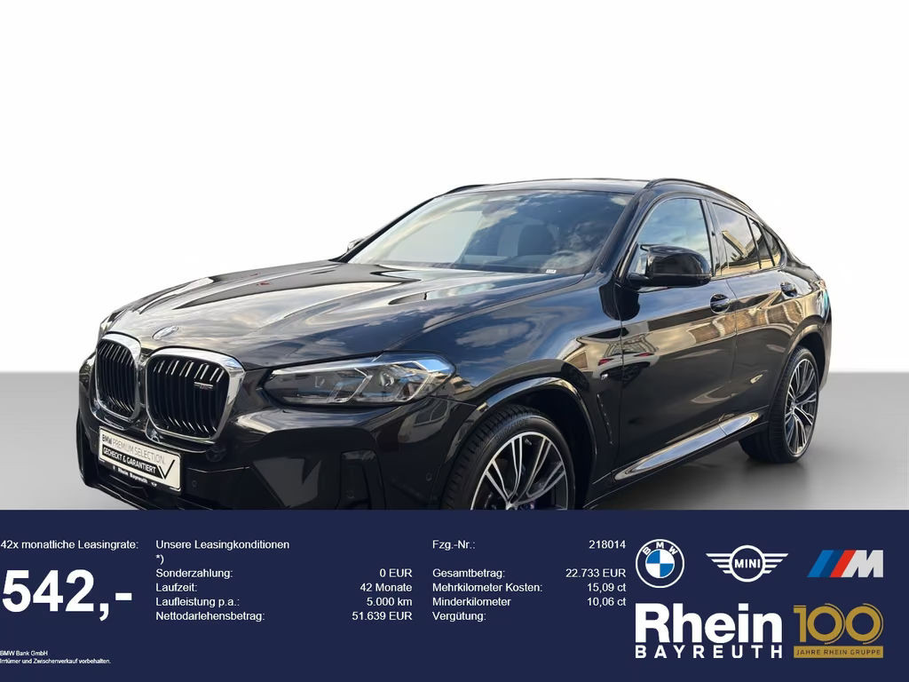 BMW X4 i Navi Laser Standheizung HUD ACC GSD AHK