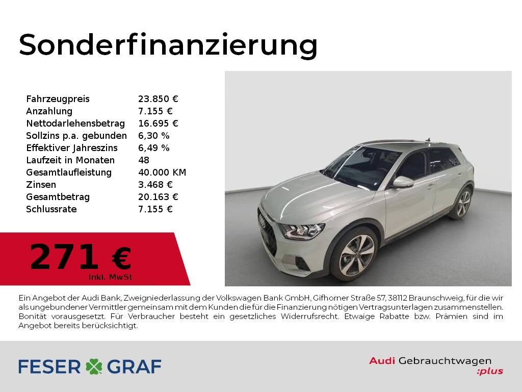 Audi A1 30 TFSI Allstreet