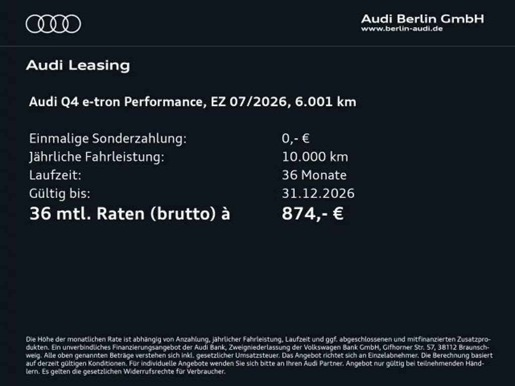 Audi Q4 e-tron