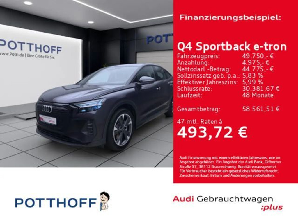 Audi Q4 e-tron Sportback