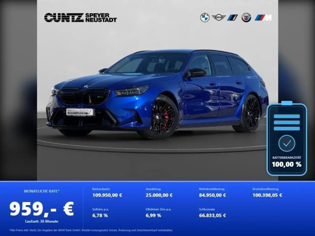 BMW M5 Touring  Anhängerk. 360° Kamera B/W HiFi Driving A