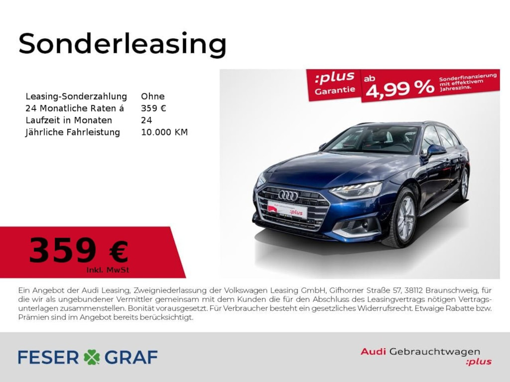 Audi A4 Avant S-Tronic 40 TDI