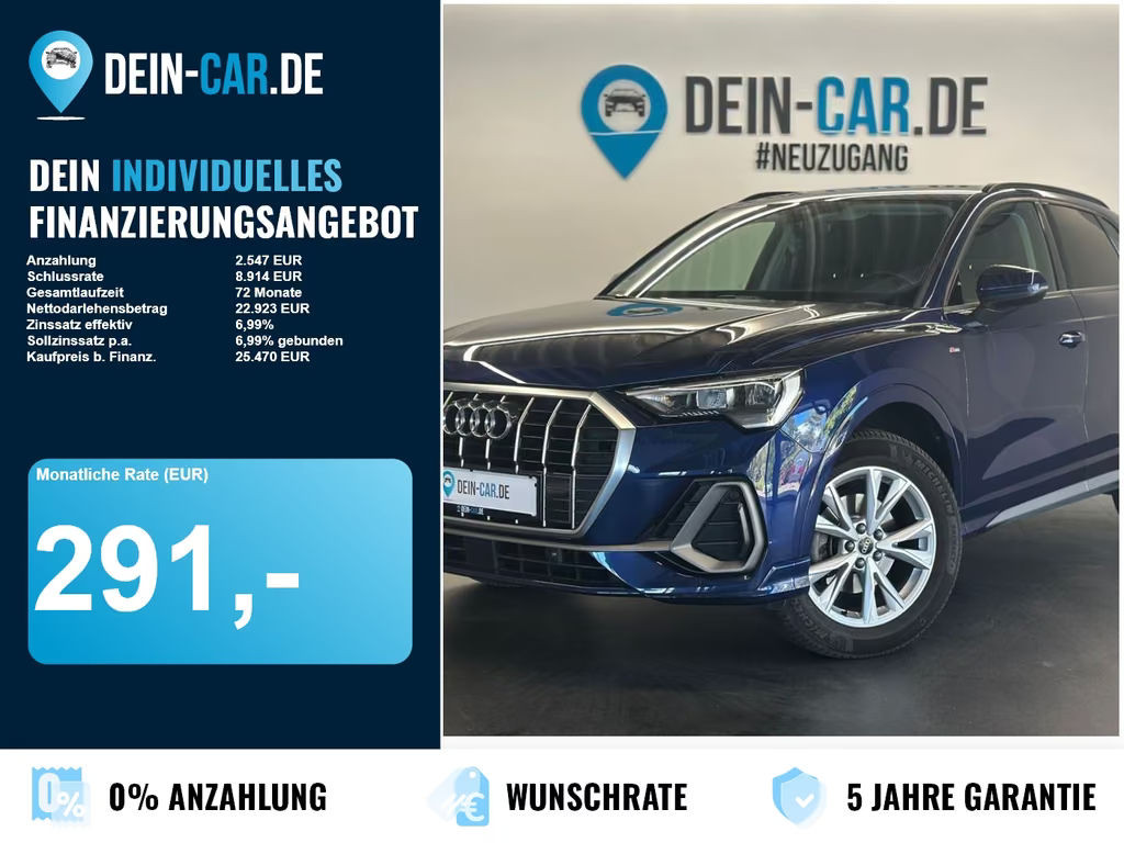 Audi Q3 ACC Navi PDC SHZ SpurW Virtual LM 2xKlima