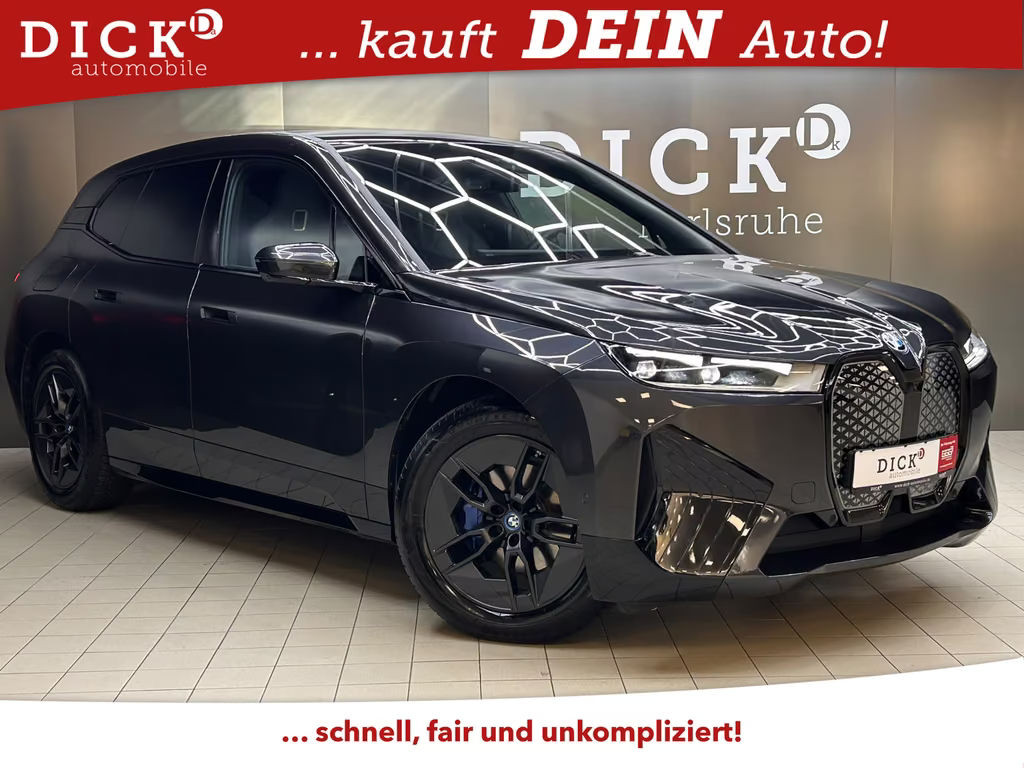 BMW iX 40 LED+MEMO+H&K+HUD+NAVI+SHZ+TEMP+CARPL+AHK+