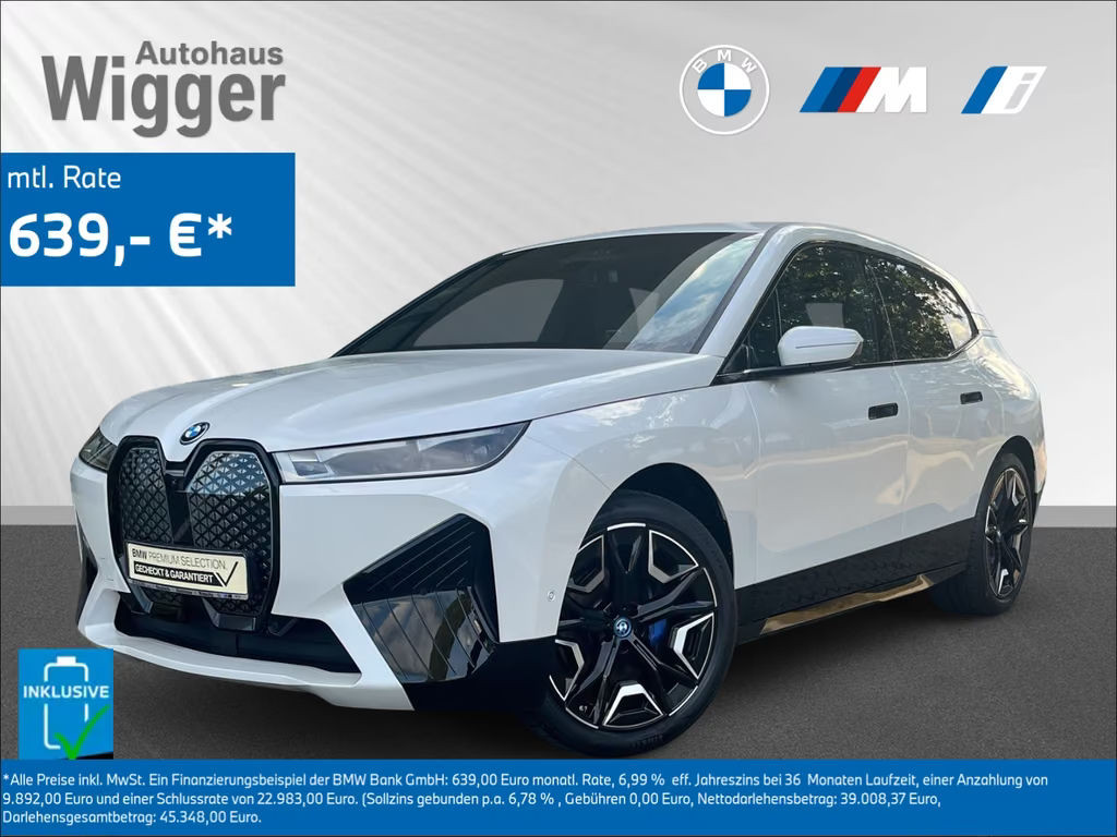 BMW iX Efficient Dynamics xDrive40