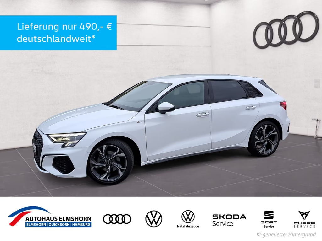 Audi A3 Sportback Sedan S-Line S-Tronic 35 TFSI