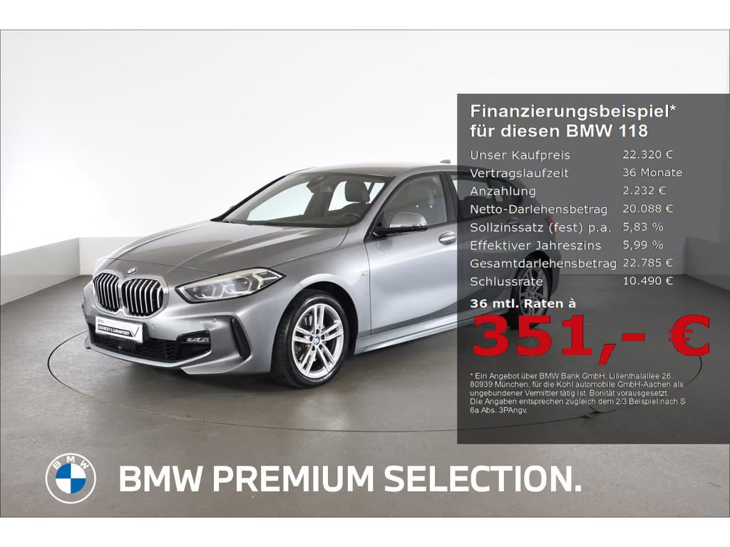 BMW 1 Serie 118 M-Sport Sedan 118i