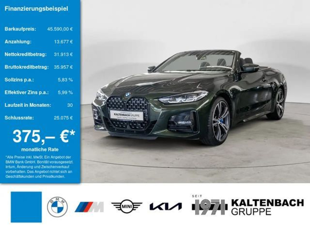 BMW 4 Serie 430 M-Sport xDrive Cabrio 430i