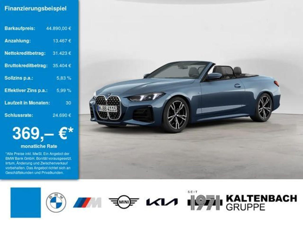 BMW 4 Serie 420 M-Sport Cabrio 420i