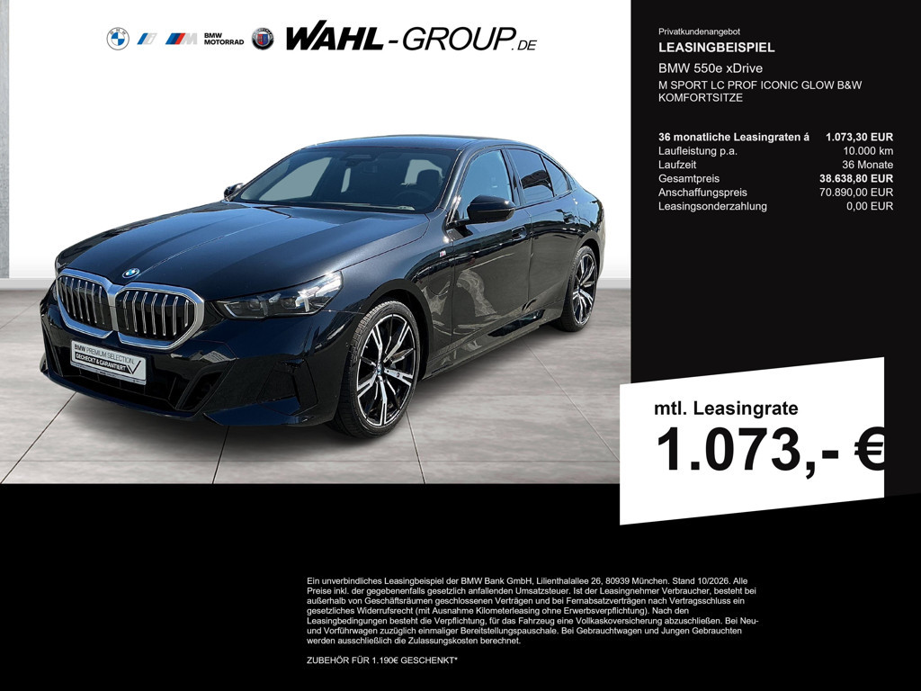BMW 5 Serie 550 xDrive Sedan