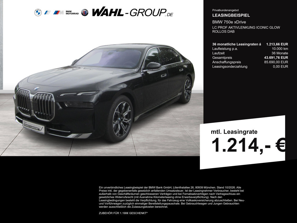BMW 7 Serie 750 xDrive Sedan